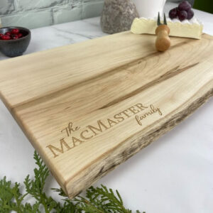 Charcuterie boards engraved and delivered for you.