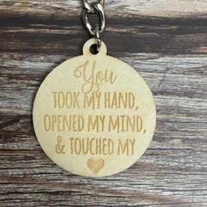 Engraved keychain on sale. Gift for ECE